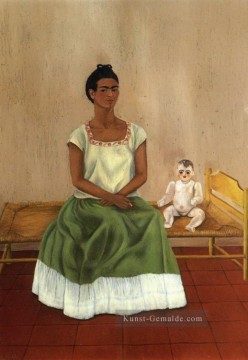 Frida Kahlo Werke - Ich und meine Puppe Frida Kahlo